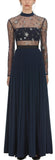 Star Tulle Embellished Maxi Dress