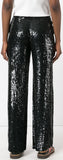 Black Sequin Trousers