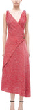 Twist Shoulder Drape Midi - DESIGNER INSPIRED FASHIONS