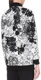 Lace Two-Toned Bomber Jacket - DESIGNER INSPIRED FASHIONS