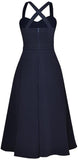 Heart-Embellished Cut-Out Dress
