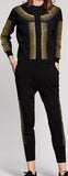 Embroidered Sweater & Pant Set