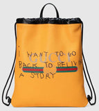 Coco CapitÌÁn Logo Backpack, Yellow