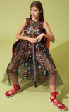 Love Celebration Embroidered Tulle Dress