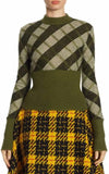 Wool Pullover & Wool Tweed Skirt