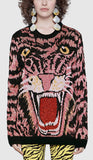 Lurex Wool Tiger Sweater