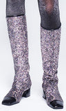 Glitter High Boots