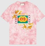 Fish Embroidered Cotton T-shirt