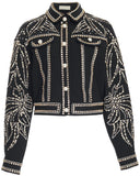 Gabardine Embellished Jacket