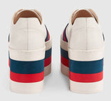 Leather Platform Sneaker | DESIGNER INSPIRED FASHIONS