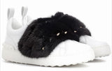 Mink Fur Sneakers