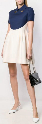 V-Detail Dress