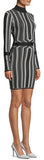 Mock Neck Bodycon Dress