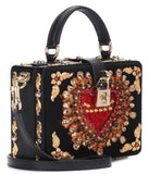 Box Embellished Shoulder Bag