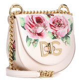 Wifi Leather Floral Shoulder Bag