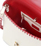 Demilune Small leather shoulder bag