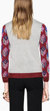 Tiger Intarsia Knit Sweater