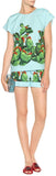 Cactus Print Top & Short Set