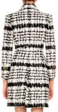 Double-Breasted Tweed Coat