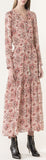 Silk Crepe Bandana Printed Jelyssa Dress