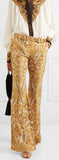 'Zippy' Paisley-Print Flared Pants | DESIGNER INSPIRED FASHIONS