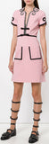 Jersey Dress with Crystals