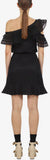 One Shoulder Frilled Dress