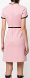 Jersey Dress with Crystals