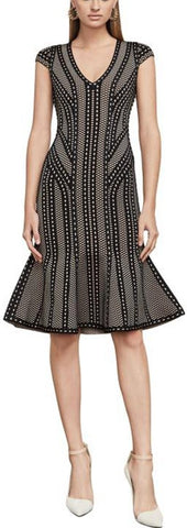 Basket Weave Jacquard Dress