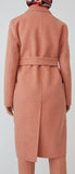 Peach Wrap Coat