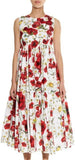 Poppy Print Poplin Dress