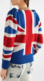 Union Jack Embellished Sweater