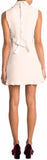 Ruffled Crystal-Collar Dress