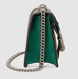 'Dionysus' Embroidered Shoulder Bag - Willow Hill