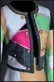 Multicolored Jacket & Skirt Set - DESIGNER INSPIRED FASHIONS