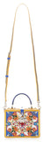 Multi Printed Dauphine Leather Handbag | DESIGNER INSPIRED FASHIONS