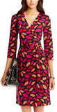'Julian' Wrap Dress in Midnight Kiss - DESIGNER INSPIRED FASHIONS