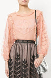 Ruffled Lace Blouse