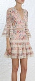 'Lovelorn' Floral Flutter Dress