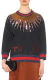 Embellished Webbed Sweater - DESIGNER INSPIRED FASHIONS
