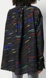 Diagonal Stripe Logo Shirt