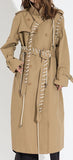 Laced Trench Coat