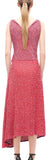 Twist Shoulder Drape Midi - DESIGNER INSPIRED FASHIONS