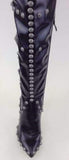 120 mm Embellished Over-the-Knee Boots