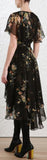'Maples' Silk Wrap Dress