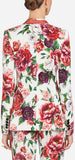 Floral Peony Print Blazer Cady Jacket