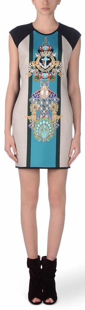 Printed Sheath Dress