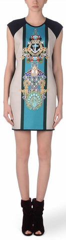 Printed Sheath Dress