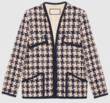 Houndstooth Tweed Jacket | DESIGNER INSPIRED FASHIONS
