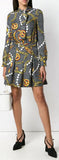 Jewels Print Twill Short Dress *Low Stock*